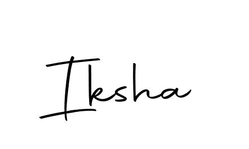 Also we have Iksha name is the best signature style. Create professional handwritten signature collection using Autography-DOLnW autograph style. Iksha signature style 10 images and pictures png