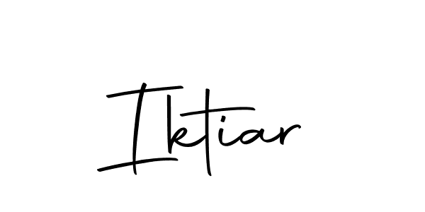 Use a signature maker to create a handwritten signature online. With this signature software, you can design (Autography-DOLnW) your own signature for name Iktiar. Iktiar signature style 10 images and pictures png