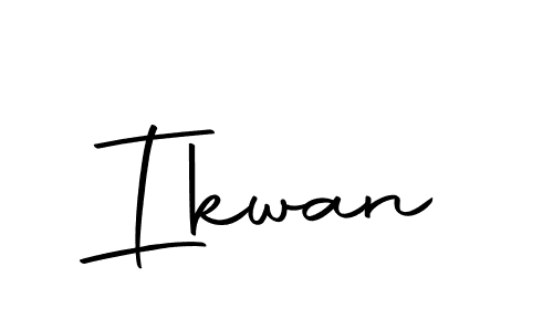 How to make Ikwan signature? Autography-DOLnW is a professional autograph style. Create handwritten signature for Ikwan name. Ikwan signature style 10 images and pictures png