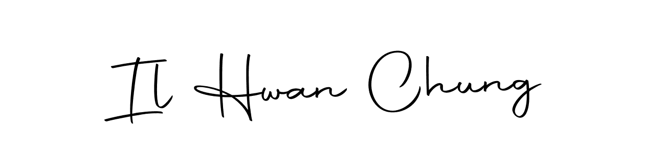 How to make Il Hwan Chung name signature. Use Autography-DOLnW style for creating short signs online. This is the latest handwritten sign. Il Hwan Chung signature style 10 images and pictures png