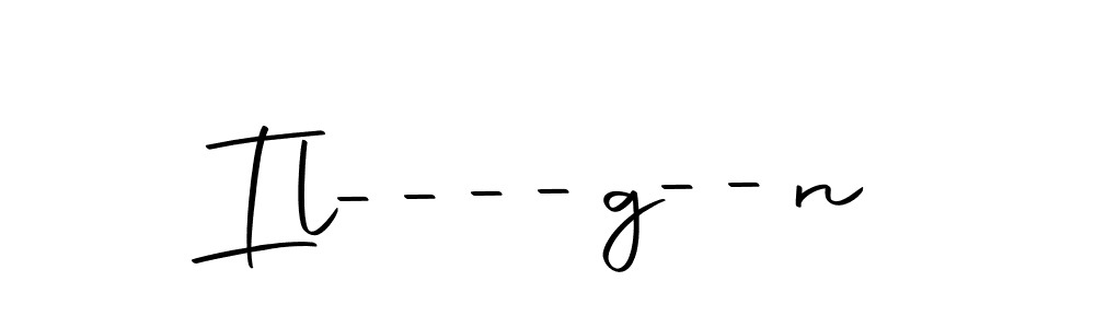 You can use this online signature creator to create a handwritten signature for the name Il----g--n. This is the best online autograph maker. Il----g--n signature style 10 images and pictures png