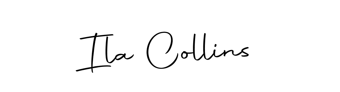 How to make Ila Collins signature? Autography-DOLnW is a professional autograph style. Create handwritten signature for Ila Collins name. Ila Collins signature style 10 images and pictures png