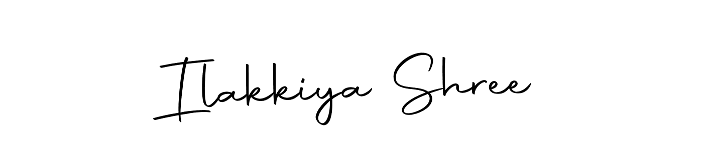 Make a beautiful signature design for name Ilakkiya Shree. With this signature (Autography-DOLnW) style, you can create a handwritten signature for free. Ilakkiya Shree signature style 10 images and pictures png