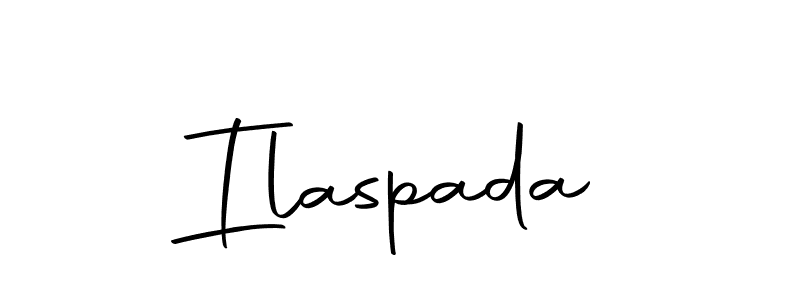 Make a beautiful signature design for name Ilaspada. With this signature (Autography-DOLnW) style, you can create a handwritten signature for free. Ilaspada signature style 10 images and pictures png