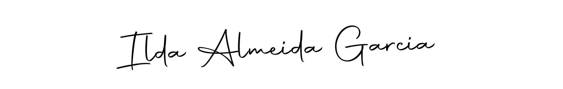 Ilda Almeida Garcia stylish signature style. Best Handwritten Sign (Autography-DOLnW) for my name. Handwritten Signature Collection Ideas for my name Ilda Almeida Garcia. Ilda Almeida Garcia signature style 10 images and pictures png