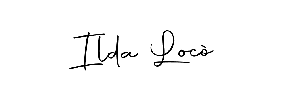 Also we have Ilda Locò name is the best signature style. Create professional handwritten signature collection using Autography-DOLnW autograph style. Ilda Locò signature style 10 images and pictures png