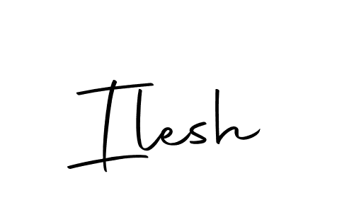 Use a signature maker to create a handwritten signature online. With this signature software, you can design (Autography-DOLnW) your own signature for name Ilesh. Ilesh signature style 10 images and pictures png