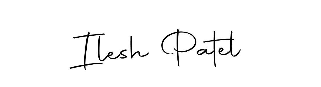 Make a beautiful signature design for name Ilesh Patel. Use this online signature maker to create a handwritten signature for free. Ilesh Patel signature style 10 images and pictures png