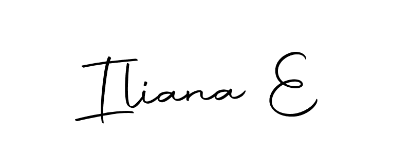 It looks lik you need a new signature style for name Iliana E. Design unique handwritten (Autography-DOLnW) signature with our free signature maker in just a few clicks. Iliana E signature style 10 images and pictures png