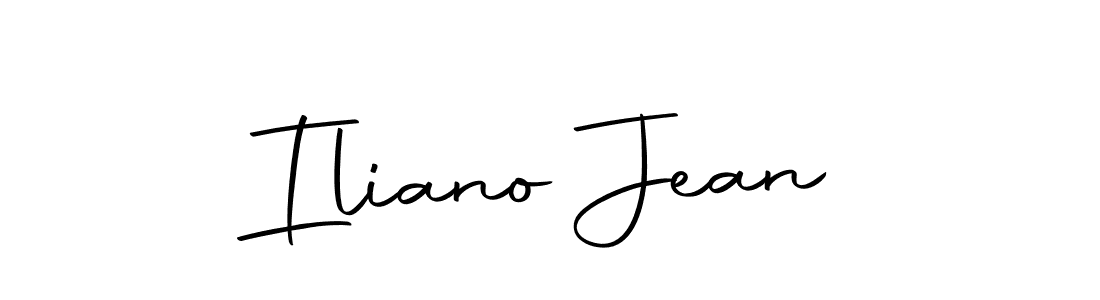Iliano Jean stylish signature style. Best Handwritten Sign (Autography-DOLnW) for my name. Handwritten Signature Collection Ideas for my name Iliano Jean. Iliano Jean signature style 10 images and pictures png