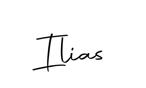 Design your own signature with our free online signature maker. With this signature software, you can create a handwritten (Autography-DOLnW) signature for name Ilias. Ilias signature style 10 images and pictures png