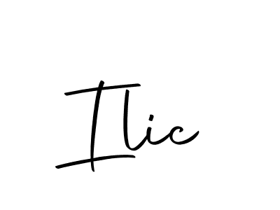 Similarly Autography-DOLnW is the best handwritten signature design. Signature creator online .You can use it as an online autograph creator for name Ilic. Ilic signature style 10 images and pictures png