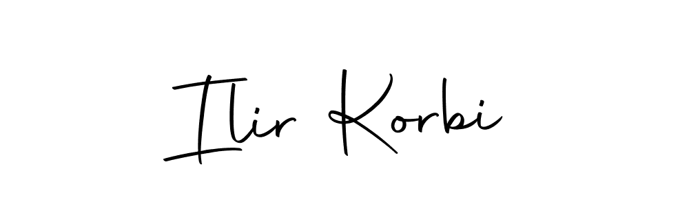 Similarly Autography-DOLnW is the best handwritten signature design. Signature creator online .You can use it as an online autograph creator for name Ilir Korbi. Ilir Korbi signature style 10 images and pictures png