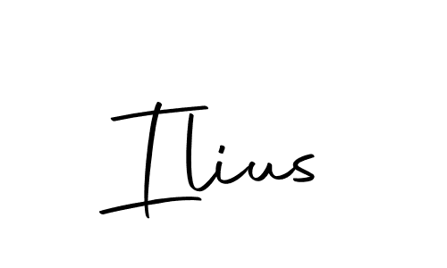 Make a beautiful signature design for name Ilius. With this signature (Autography-DOLnW) style, you can create a handwritten signature for free. Ilius signature style 10 images and pictures png