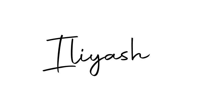 Use a signature maker to create a handwritten signature online. With this signature software, you can design (Autography-DOLnW) your own signature for name Iliyash. Iliyash signature style 10 images and pictures png