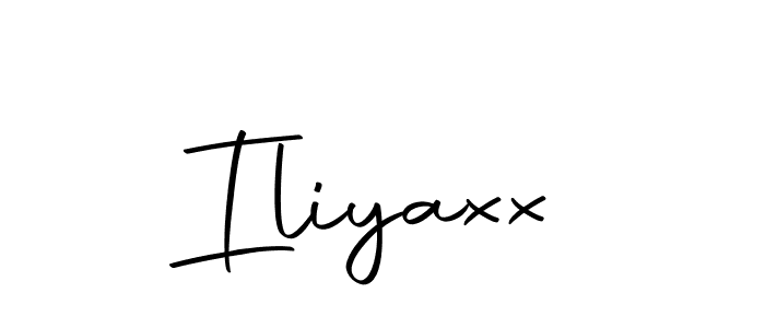 Use a signature maker to create a handwritten signature online. With this signature software, you can design (Autography-DOLnW) your own signature for name Iliyaxx. Iliyaxx signature style 10 images and pictures png