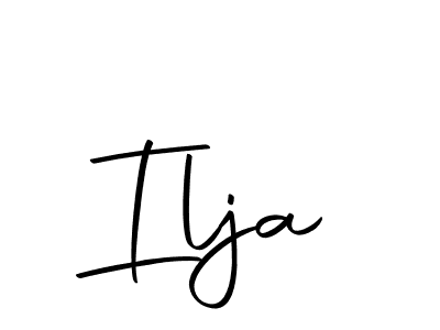 How to make Ilja name signature. Use Autography-DOLnW style for creating short signs online. This is the latest handwritten sign. Ilja signature style 10 images and pictures png