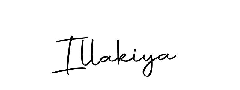 Make a beautiful signature design for name Illakiya. Use this online signature maker to create a handwritten signature for free. Illakiya signature style 10 images and pictures png