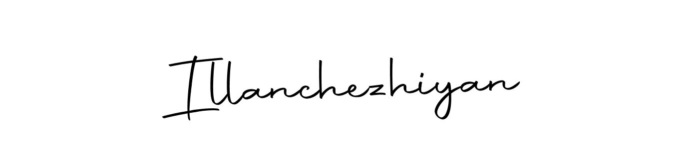 Use a signature maker to create a handwritten signature online. With this signature software, you can design (Autography-DOLnW) your own signature for name Illanchezhiyan. Illanchezhiyan signature style 10 images and pictures png
