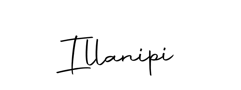 Make a beautiful signature design for name Illanipi. With this signature (Autography-DOLnW) style, you can create a handwritten signature for free. Illanipi signature style 10 images and pictures png