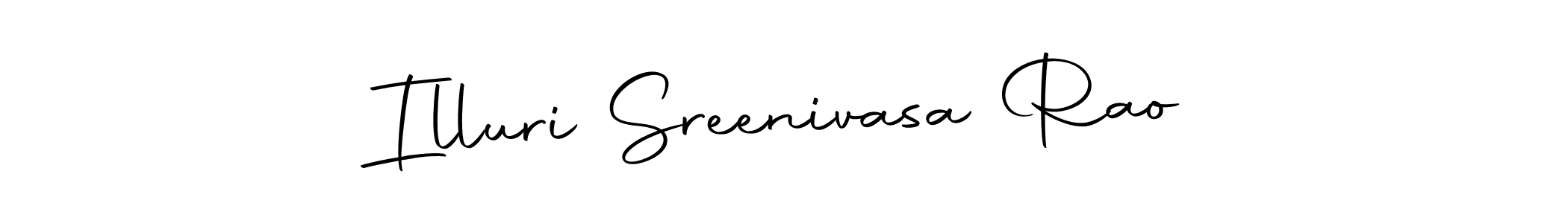 Design your own signature with our free online signature maker. With this signature software, you can create a handwritten (Autography-DOLnW) signature for name Illuri Sreenivasa Rao. Illuri Sreenivasa Rao signature style 10 images and pictures png