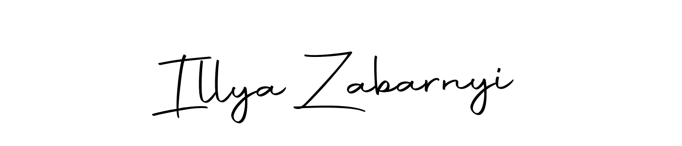 if you are searching for the best signature style for your name Illya Zabarnyi. so please give up your signature search. here we have designed multiple signature styles  using Autography-DOLnW. Illya Zabarnyi signature style 10 images and pictures png