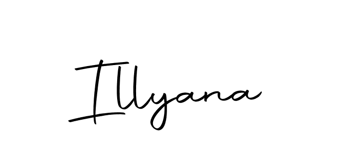 Also we have Illyana name is the best signature style. Create professional handwritten signature collection using Autography-DOLnW autograph style. Illyana signature style 10 images and pictures png