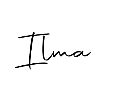 Ilma stylish signature style. Best Handwritten Sign (Autography-DOLnW) for my name. Handwritten Signature Collection Ideas for my name Ilma. Ilma signature style 10 images and pictures png