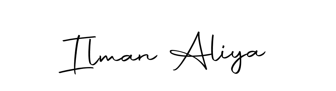 Also we have Ilman Aliya name is the best signature style. Create professional handwritten signature collection using Autography-DOLnW autograph style. Ilman Aliya signature style 10 images and pictures png