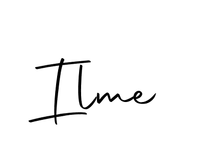 Make a beautiful signature design for name Ilme. With this signature (Autography-DOLnW) style, you can create a handwritten signature for free. Ilme signature style 10 images and pictures png