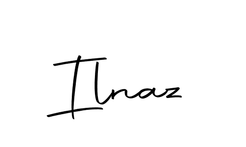 Make a beautiful signature design for name Ilnaz. With this signature (Autography-DOLnW) style, you can create a handwritten signature for free. Ilnaz signature style 10 images and pictures png