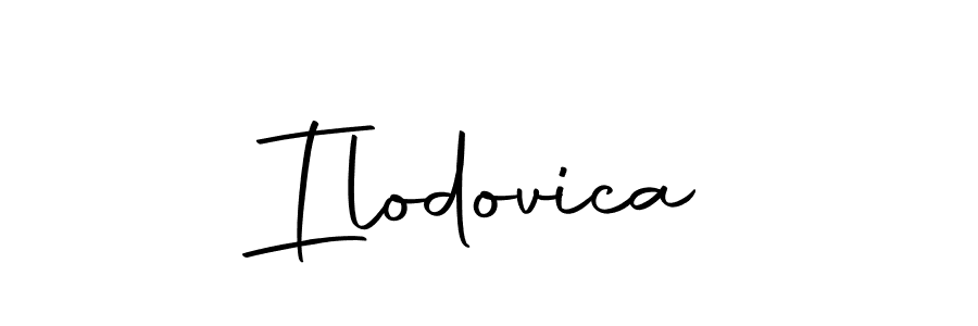 Ilodovica stylish signature style. Best Handwritten Sign (Autography-DOLnW) for my name. Handwritten Signature Collection Ideas for my name Ilodovica. Ilodovica signature style 10 images and pictures png