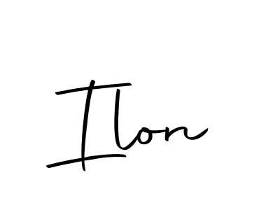 How to make Ilon signature? Autography-DOLnW is a professional autograph style. Create handwritten signature for Ilon name. Ilon signature style 10 images and pictures png