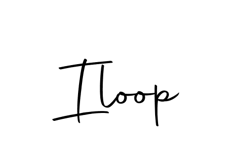 Iloop stylish signature style. Best Handwritten Sign (Autography-DOLnW) for my name. Handwritten Signature Collection Ideas for my name Iloop. Iloop signature style 10 images and pictures png