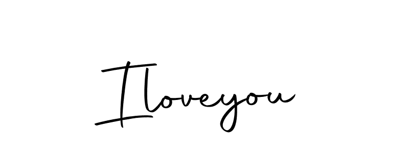 Make a beautiful signature design for name Iloveyou. With this signature (Autography-DOLnW) style, you can create a handwritten signature for free. Iloveyou signature style 10 images and pictures png