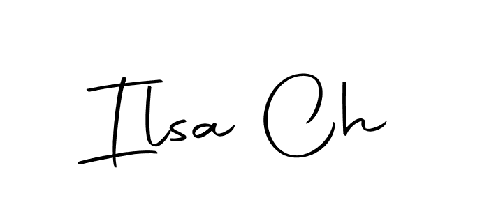 How to make Ilsa Ch signature? Autography-DOLnW is a professional autograph style. Create handwritten signature for Ilsa Ch name. Ilsa Ch signature style 10 images and pictures png