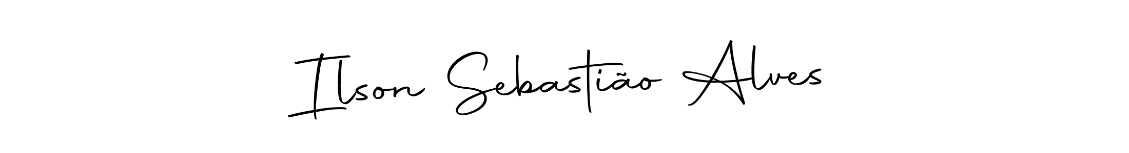 Make a beautiful signature design for name Ilson Sebastião Alves. With this signature (Autography-DOLnW) style, you can create a handwritten signature for free. Ilson Sebastião Alves signature style 10 images and pictures png