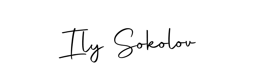 It looks lik you need a new signature style for name Ily Sokolov. Design unique handwritten (Autography-DOLnW) signature with our free signature maker in just a few clicks. Ily Sokolov signature style 10 images and pictures png