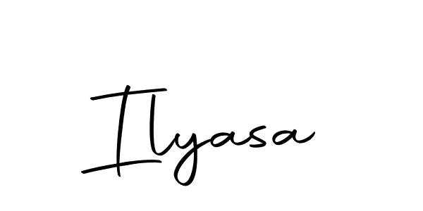 Use a signature maker to create a handwritten signature online. With this signature software, you can design (Autography-DOLnW) your own signature for name Ilyasa. Ilyasa signature style 10 images and pictures png