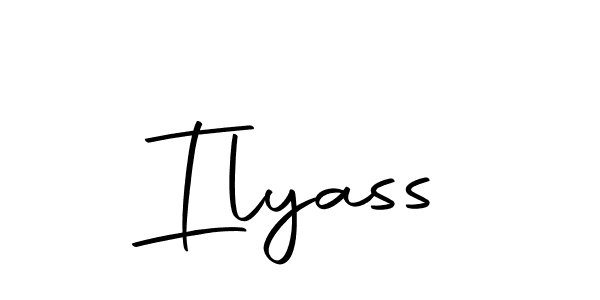 Ilyass stylish signature style. Best Handwritten Sign (Autography-DOLnW) for my name. Handwritten Signature Collection Ideas for my name Ilyass. Ilyass signature style 10 images and pictures png