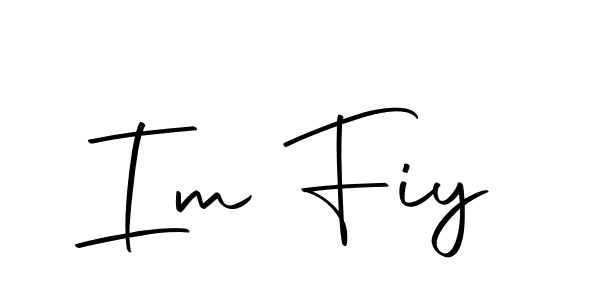 You can use this online signature creator to create a handwritten signature for the name Im Fiy. This is the best online autograph maker. Im Fiy signature style 10 images and pictures png