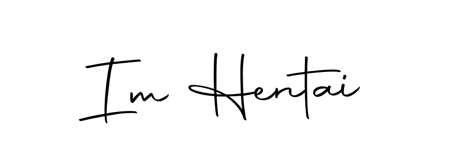 Use a signature maker to create a handwritten signature online. With this signature software, you can design (Autography-DOLnW) your own signature for name Im Hentai. Im Hentai signature style 10 images and pictures png