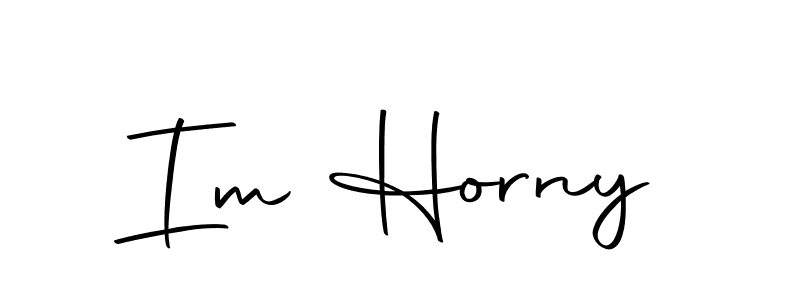 Best and Professional Signature Style for Im Horny. Autography-DOLnW Best Signature Style Collection. Im Horny signature style 10 images and pictures png