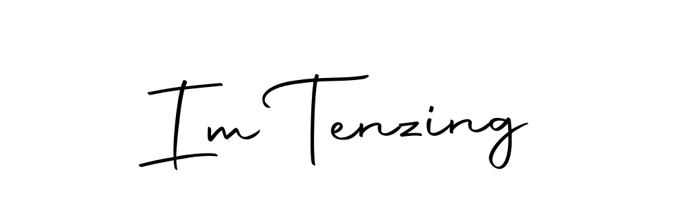 Make a beautiful signature design for name Im Tenzing. Use this online signature maker to create a handwritten signature for free. Im Tenzing signature style 10 images and pictures png