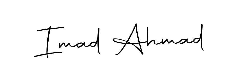 This is the best signature style for the Imad Ahmad name. Also you like these signature font (Autography-DOLnW). Mix name signature. Imad Ahmad signature style 10 images and pictures png