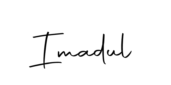 Design your own signature with our free online signature maker. With this signature software, you can create a handwritten (Autography-DOLnW) signature for name Imadul. Imadul signature style 10 images and pictures png