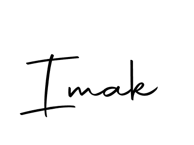 How to make Imak name signature. Use Autography-DOLnW style for creating short signs online. This is the latest handwritten sign. Imak signature style 10 images and pictures png