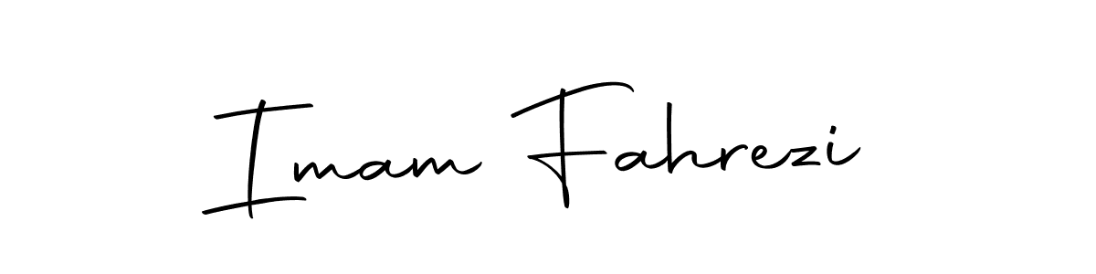 Imam Fahrezi stylish signature style. Best Handwritten Sign (Autography-DOLnW) for my name. Handwritten Signature Collection Ideas for my name Imam Fahrezi. Imam Fahrezi signature style 10 images and pictures png