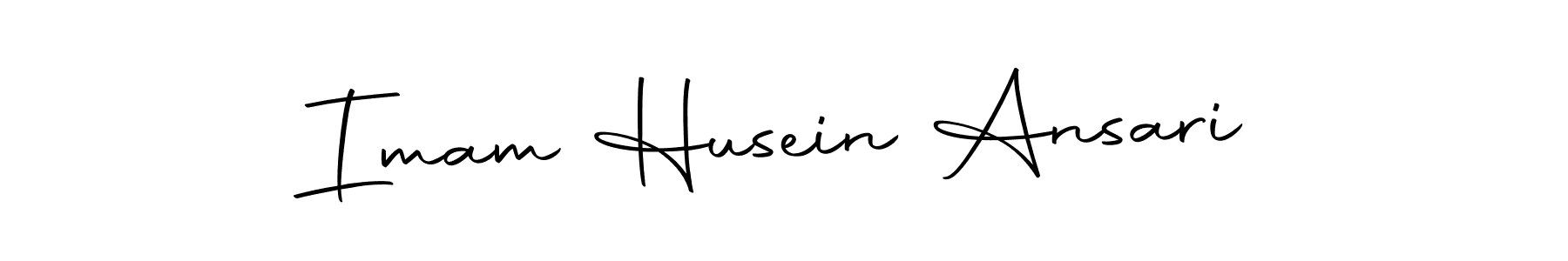 Use a signature maker to create a handwritten signature online. With this signature software, you can design (Autography-DOLnW) your own signature for name Imam Husein Ansari. Imam Husein Ansari signature style 10 images and pictures png