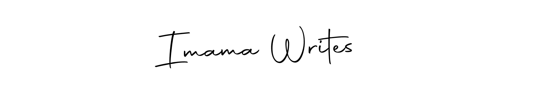 Autography-DOLnW is a professional signature style that is perfect for those who want to add a touch of class to their signature. It is also a great choice for those who want to make their signature more unique. Get Imama Writes ❤️ name to fancy signature for free. Imama Writes ❤️ signature style 10 images and pictures png